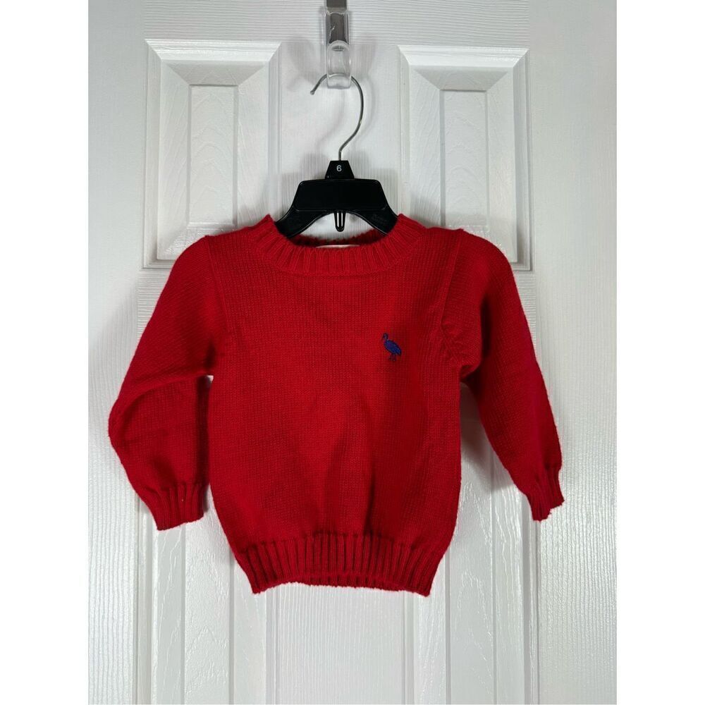 NWT The Beaufort Bonnet Company Red Sweater Size 6-12m
